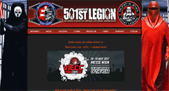 Desktop Screenshot of 501st.sk